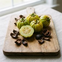 Brindle berry (Garcinia cambogia) fruits